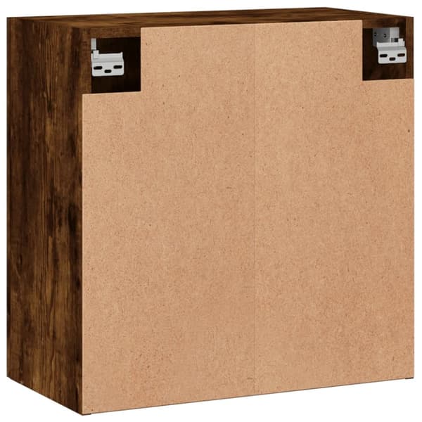 vidaXL Väggskåp rökfärgad ek 60x31x60 cm konstruerat trä - Förvaringsskåp & garderober