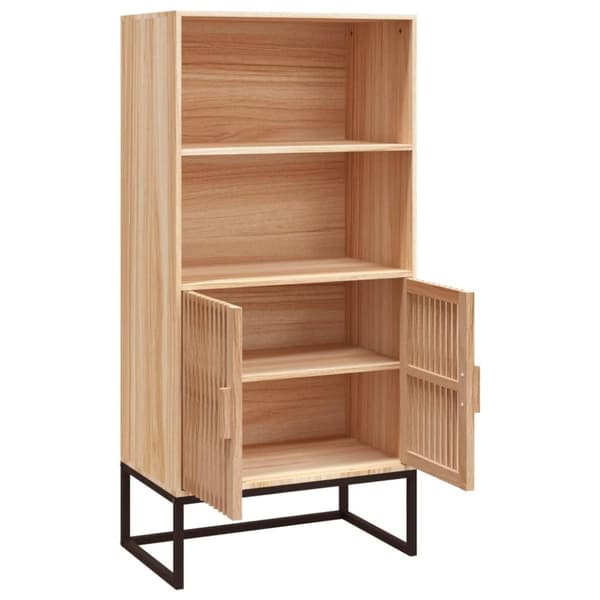 vidaXL højskab 60x35x125 cm konstrueret træ -  Opbevaringsskabe