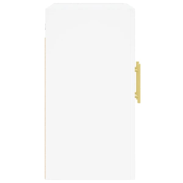 vidaXL vægskab 60x31x60 cm konstrueret træ hvid - Opbevaringsskabe