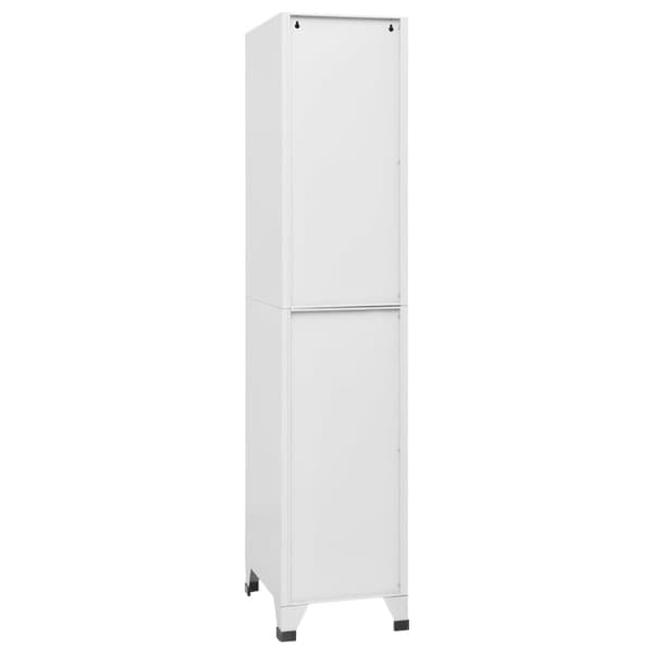 vidaXL Lukkokaappi 3 lokerolla 38x45x180 cm -  Säilytys- & lukkokaapit