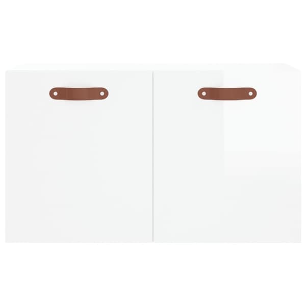 vidaXL Väggskåp vit högglans 60x 36,5x35 cm konstruerat trä -  Förvaringsskåp & garderober