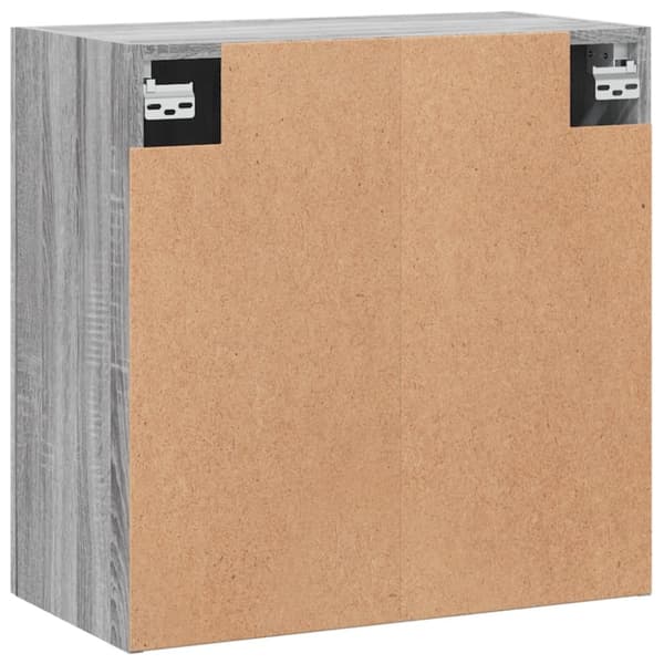 vidaXL vægskab 60x31x60 cm konstrueret træ grå sonoma-eg -  Opbevaringsskabe