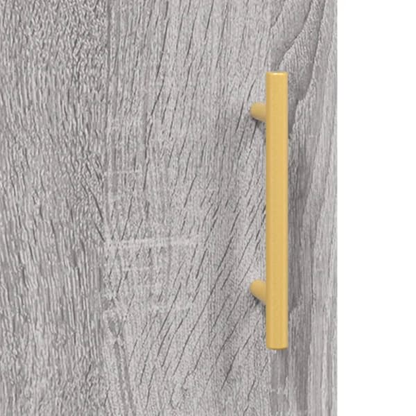 vidaXL vægskab 60x31x60 cm konstrueret træ grå sonoma-eg -  Opbevaringsskabe