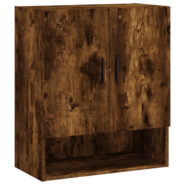 vidaXL Seinäkaappi savutammi 60x31x70 cm tekninen puu - Säilytys- & lukkokaapit