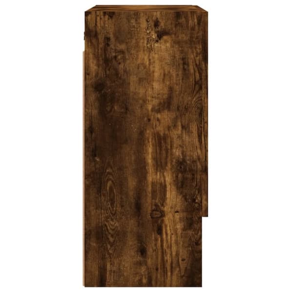 vidaXL Seinäkaappi savutammi 60x31x70 cm tekninen puu - Säilytys- & lukkokaapit