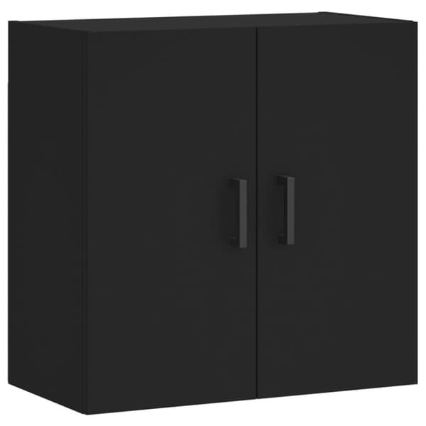 vidaXL vægskab 60x31x60 cm konstrueret træ sort - Opbevaringsskabe