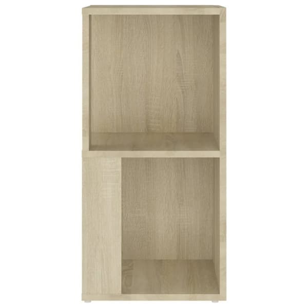 vidaXL hjørneskab 33x33x67 cm konstrueret træ sonoma-eg - Opbevaringsskabe
