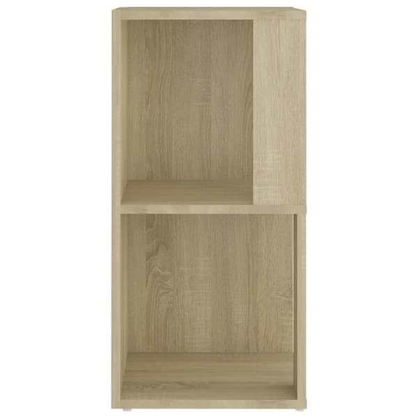 vidaXL hjørneskab 33x33x67 cm konstrueret træ sonoma-eg - Opbevaringsskabe