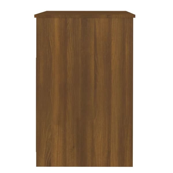 vidaXL skuffeskab 40x50x76 cm konstrueret træ brun egetræ -  Opbevaringsskabe
