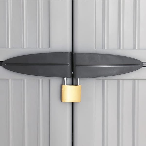 vidaXL Plastskåp 68x39x171,5 cm -  Förvaringsskåp & garderober