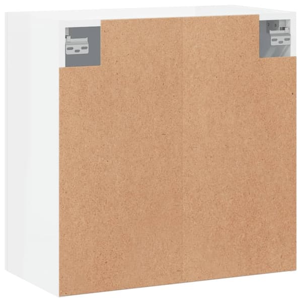 vidaXL Väggskåp vit högglans 60x31x60 cm konstruerat trä - Förvaringsskåp & garderober