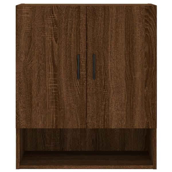 vidaXL Seinäkaappi ruskea tammi 60x31x70 cm tekninen puu -  Säilytys- & lukkokaapit