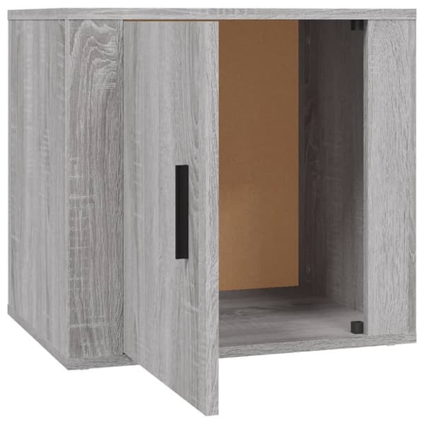 The Living Store Yöpöydät 2 kpl harmaa Sonoma 50x39x47 cm -  Säilytys- & lukkokaapit