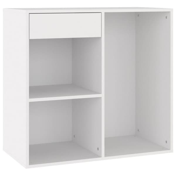 The Living Store Sminkskåp vit 80x40x75 cm konstruerat trä -  Förvaringsskåp & garderober