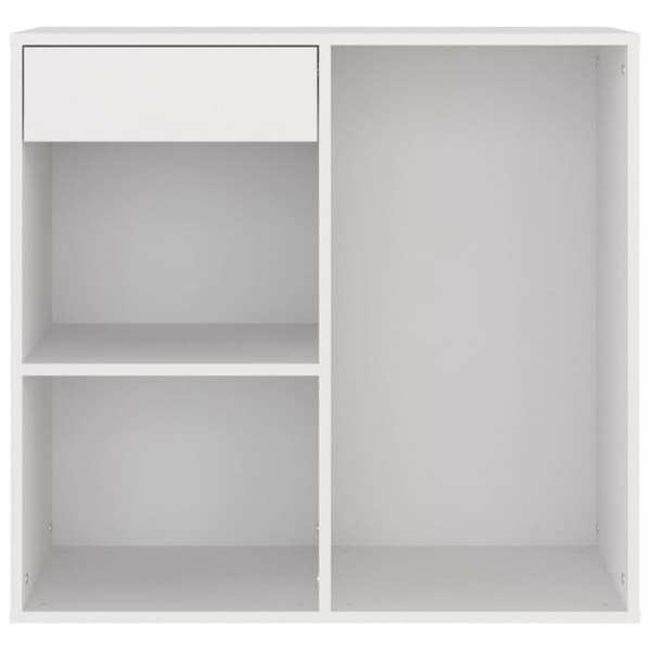 The Living Store Sminkskåp vit 80x40x75 cm konstruerat trä -  Förvaringsskåp & garderober
