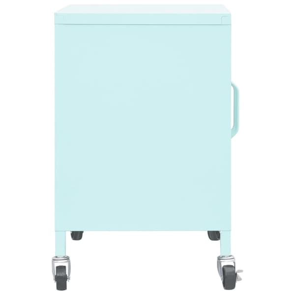 The Living Store opbevaringsskab 60x35x56 cm stål mintgrøn - Opbevaringsskabe
