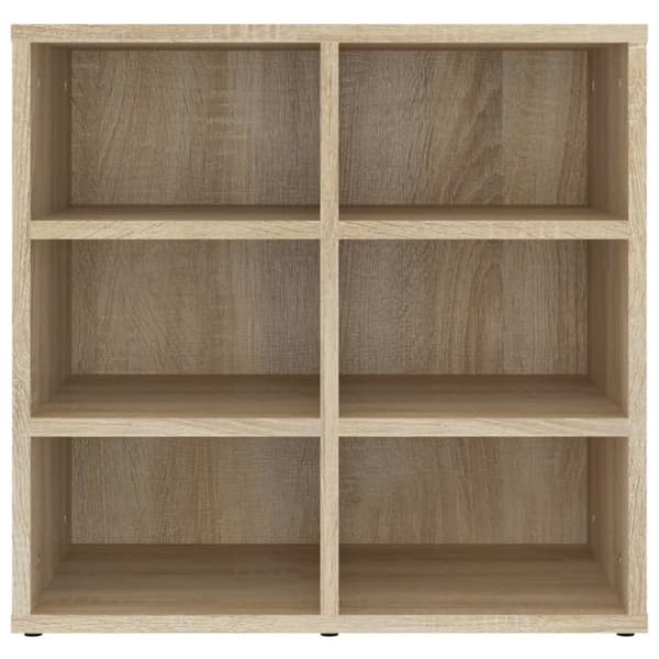 The Living Store skoreoler 2 stk. 52,5x30x50 cm sonoma-eg -  Opbevaringsskabe