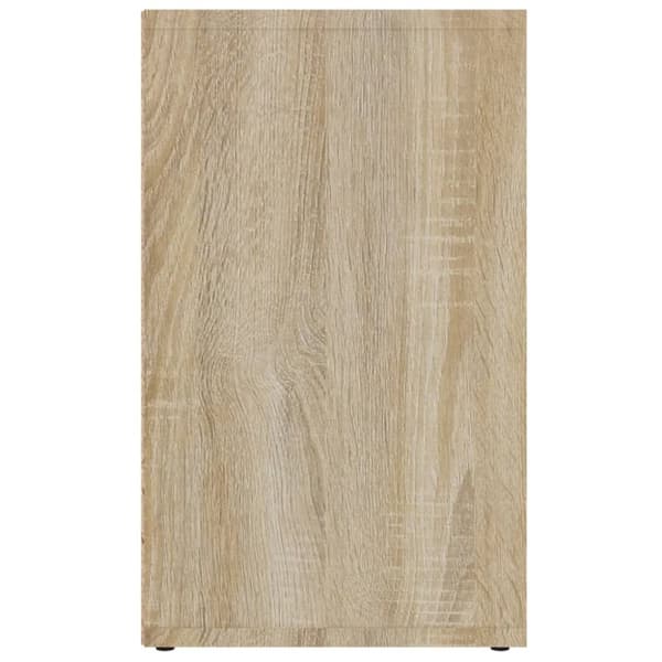 The Living Store skoreoler 2 stk. 52,5x30x50 cm sonoma-eg -  Opbevaringsskabe