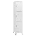 Miniatyrbillede 2 af 10: The Living Store lockerskab med tre rum 38x45x180 cm -  Opbevaringsskabe