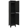 Miniatyrbillede 4 af 10: The Living Store skab 38x45x180 cm stål sort -  Opbevaringsskabe