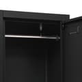 Miniatyrbillede 7 af 10: The Living Store skab 38x45x180 cm stål sort -  Opbevaringsskabe