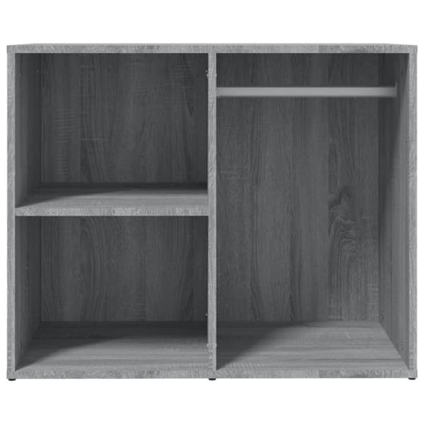 Opbevaringsskabe - Living skab 80x40x65 cm konstrueret træ grå sonoma-eg