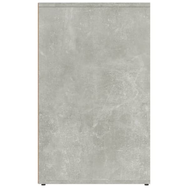Opbevaringsskabe - Living skab 80x40x65 cm konstrueret træ betongrå