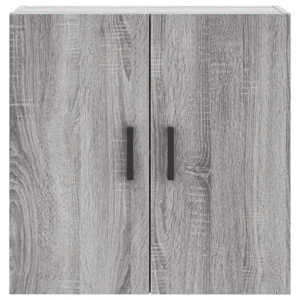 Opbevaringsskabe - Living vægskab 60x31x60 cm konstrueret træ grå sonoma-eg