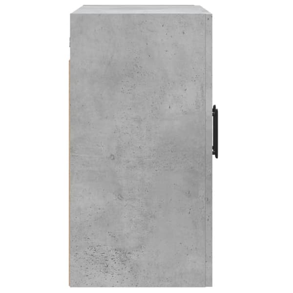 Opbevaringsskabe - Living vægskab 60x31x60 cm konstrueret træ betongrå