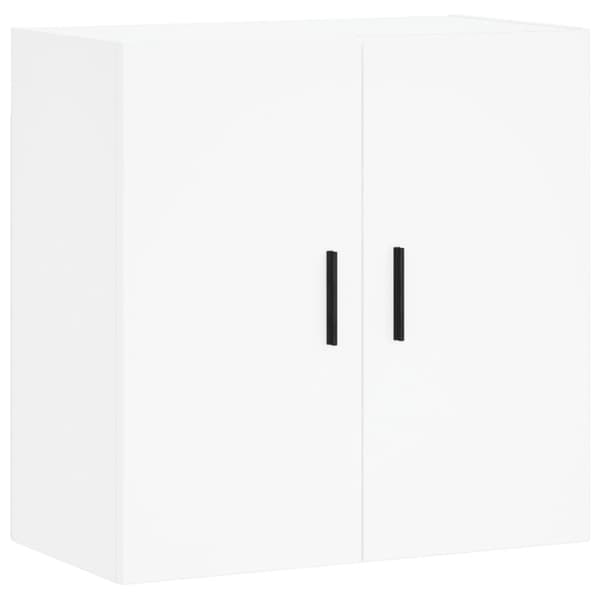 Förvaringsskåp & garderober - Living Väggskåp vit 60x31x60 cm konstruerat trä