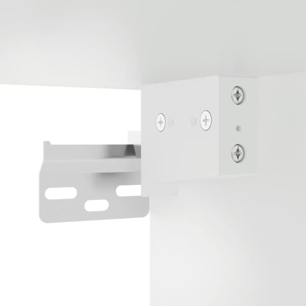 Förvaringsskåp & garderober - Living Väggskåp vit 60x31x60 cm konstruerat trä