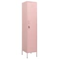 Miniatyrbillede 3 af 11: Opbevaringsskabe - Living skab 35x46x180 cm stål pink