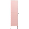 Miniatyrbillede 5 af 11: Opbevaringsskabe - Living skab 35x46x180 cm stål pink