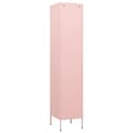 Miniatyrbillede 6 af 11: Opbevaringsskabe - Living skab 35x46x180 cm stål pink