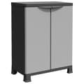 Miniatyrbillede 3 af 10: Opbevaringsskabe - Living opbevaringsskab 68x39x92 cm rattandesign plastik