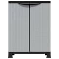 Miniatyrbillede 4 af 10: Opbevaringsskabe - Living opbevaringsskab 68x39x92 cm rattandesign plastik