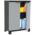 Miniatyrbillede 2 af 10: Opbevaringsskabe - Living opbevaringsskab 68x39x92 cm rattandesign plastik