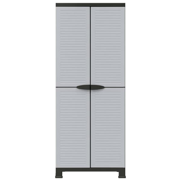 Opbevaringsskabe - Living opbevaringsskab 68x39x171,5 cm plastik