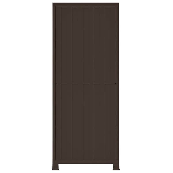 Opbevaringsskabe - Living opbevaringsskab 68x39x171,5 cm plastik