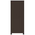Miniatyrbillede 6 af 11: Opbevaringsskabe - Living opbevaringsskab 68x39x171,5 cm plastik