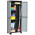 Miniatyrbillede 2 af 11: Opbevaringsskabe - Living opbevaringsskab 68x39x171,5 cm plastik