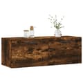 Miniatyrbillede 4 af 11: Opbevaringsskabe - Living vægskab 100x36,5x35 cm konstrueret træ røget sonoma-eg