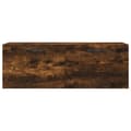 Miniatyrbillede 6 af 11: Opbevaringsskabe - Living vægskab 100x36,5x35 cm konstrueret træ røget sonoma-eg