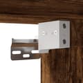 Miniatyrbillede 11 af 11: Opbevaringsskabe - Living vægskab 100x36,5x35 cm konstrueret træ røget sonoma-eg
