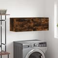 Miniatyrbillede 2 af 11: Opbevaringsskabe - Living vægskab 100x36,5x35 cm konstrueret træ røget sonoma-eg