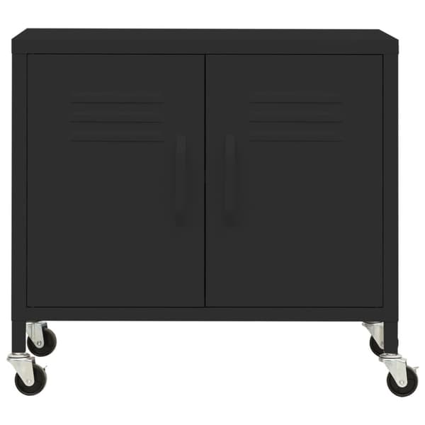 Opbevaringsskabe - Living opbevaringsskab 60x35x56 cm stål sort