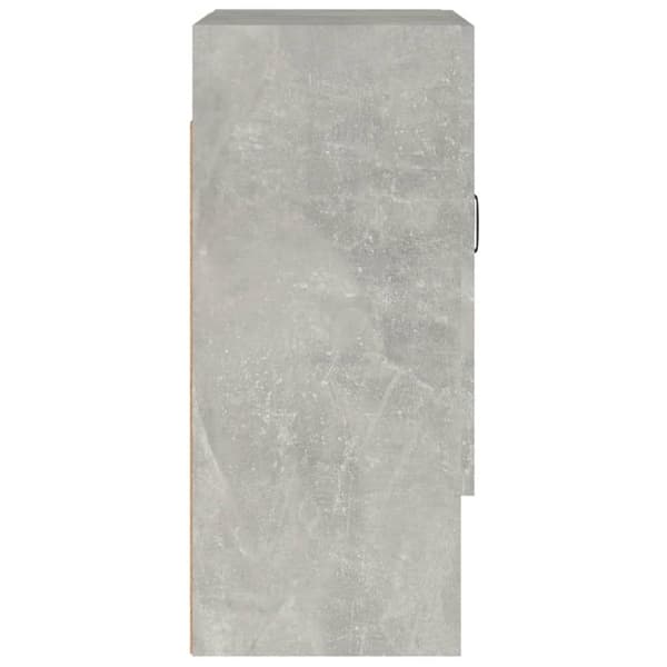 Opbevaringsskabe - Living vægskab 60x31x70 cm konstrueret træ betongrå