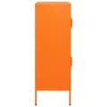 Miniatyrbillede 5 af 11: Opbevaringsskabe - Living opbevaringsskab 80x35x101,5 cm stål orange