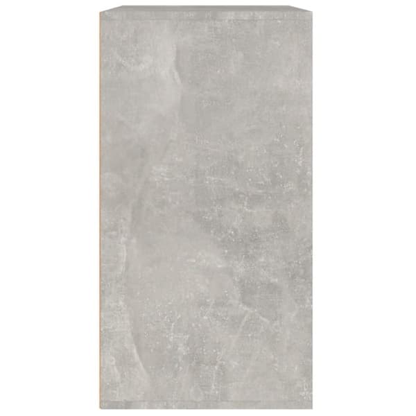 Säilytys- & lukkokaapit - Living Kosmetiikkakaappi harmaa 80x40x75 cm tekninen puu