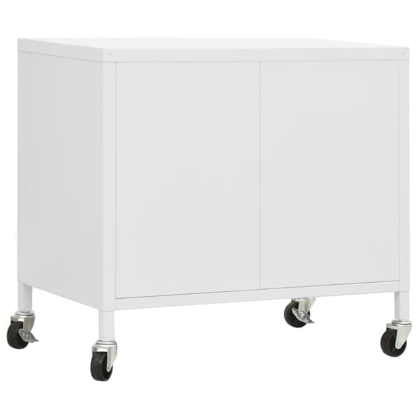 Opbevaringsskabe - Living opbevaringsskab 60x35x56 cm stål hvid
